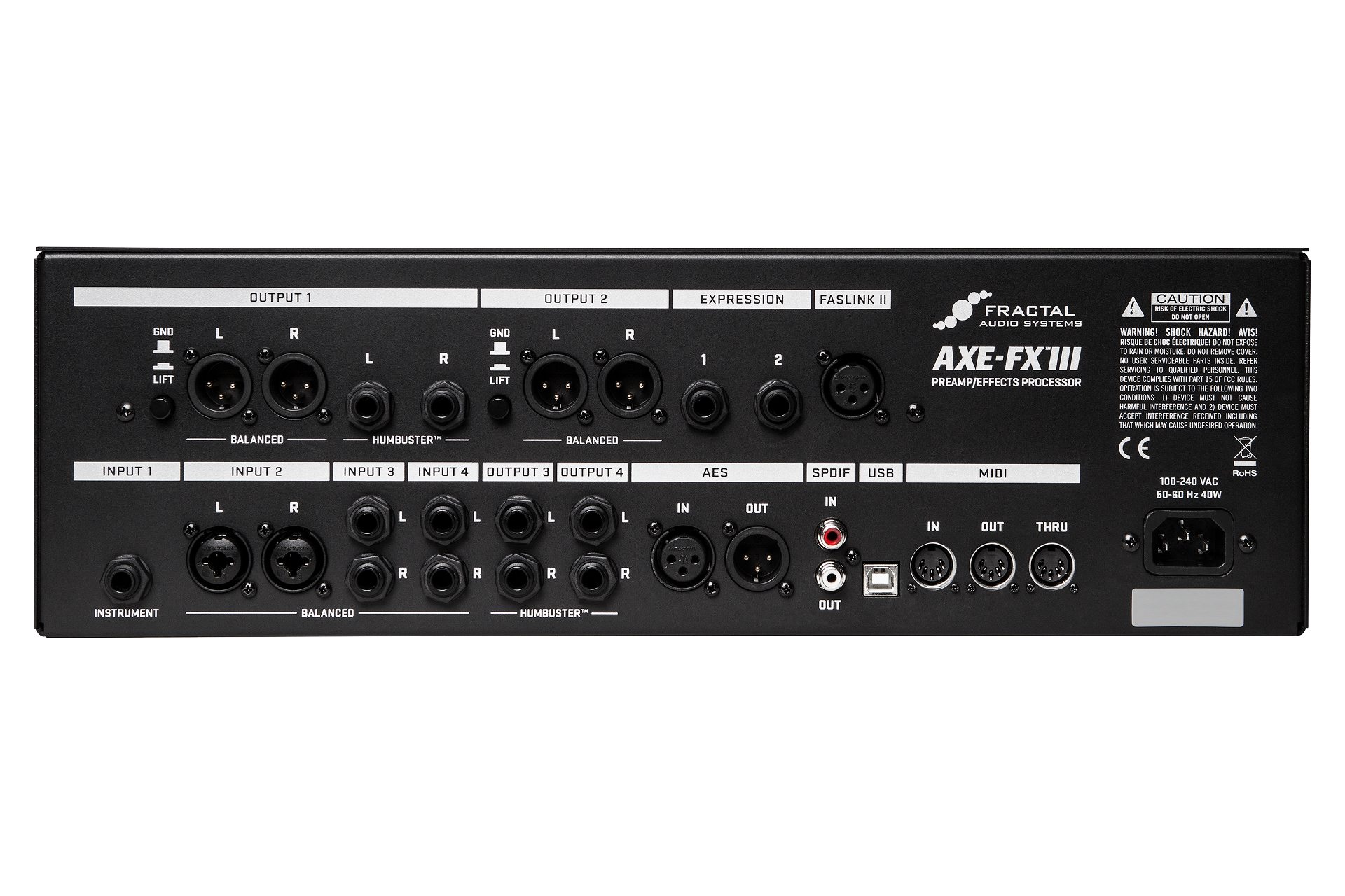 Axe-Fx III Mark II Turbo - Preamp & FX Processor