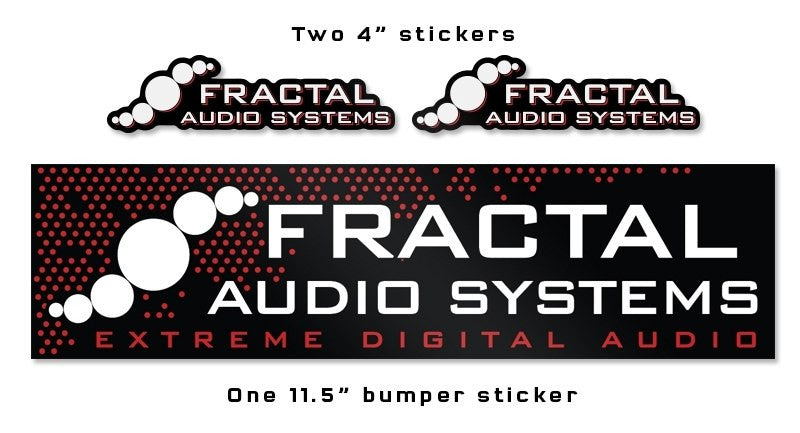 Fractal Audio Sticker Pack