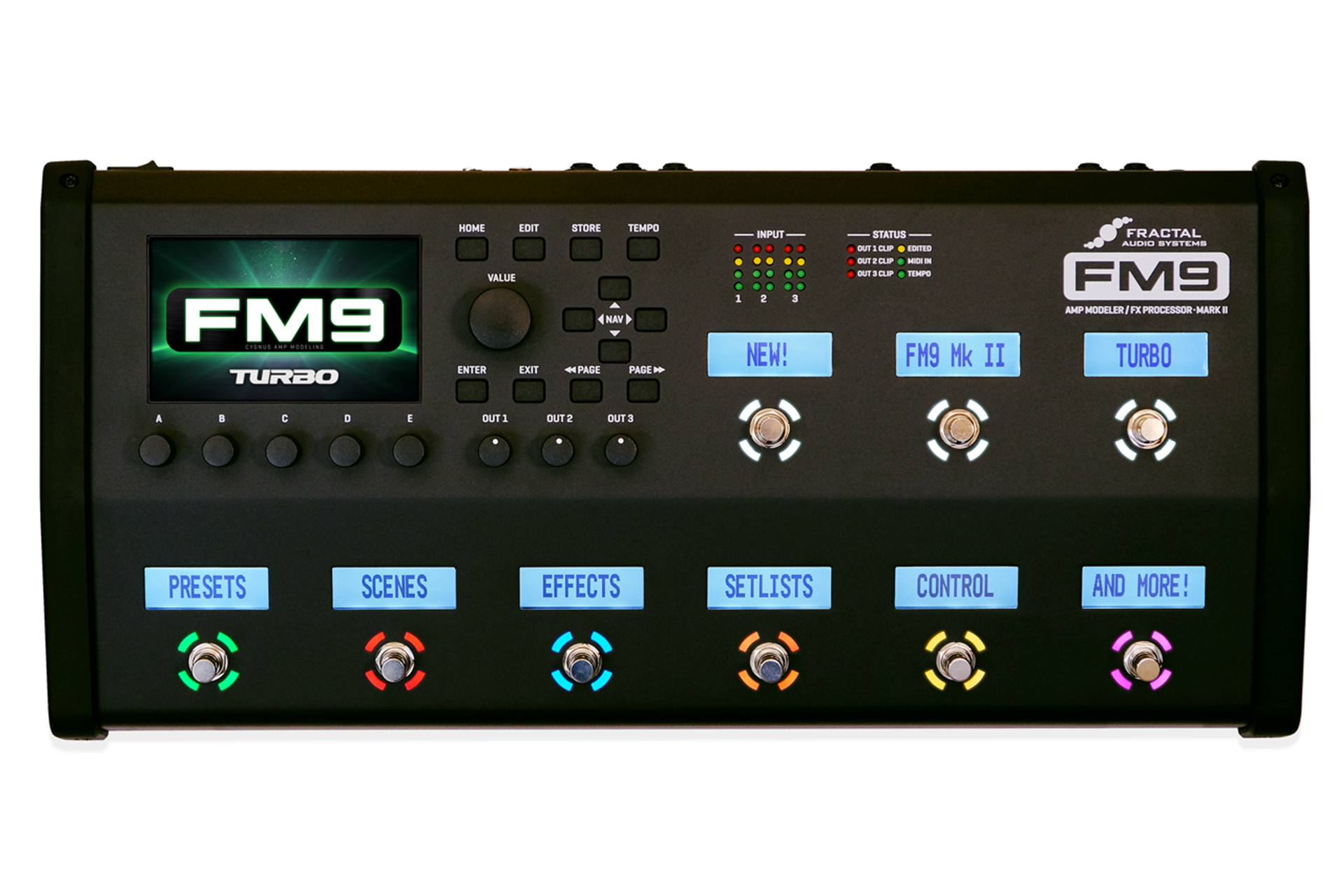 FM9 Mark II Turbo – Compact Amp Modeler & Multi-FX Floor Unit FM9 Mark II Turbo – Compact Amp Modeler & Multi-FX Floor Unit
