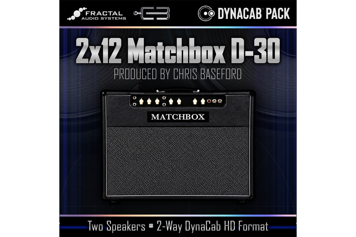 DynaCab Pack - 2x12 Matchbox D-30