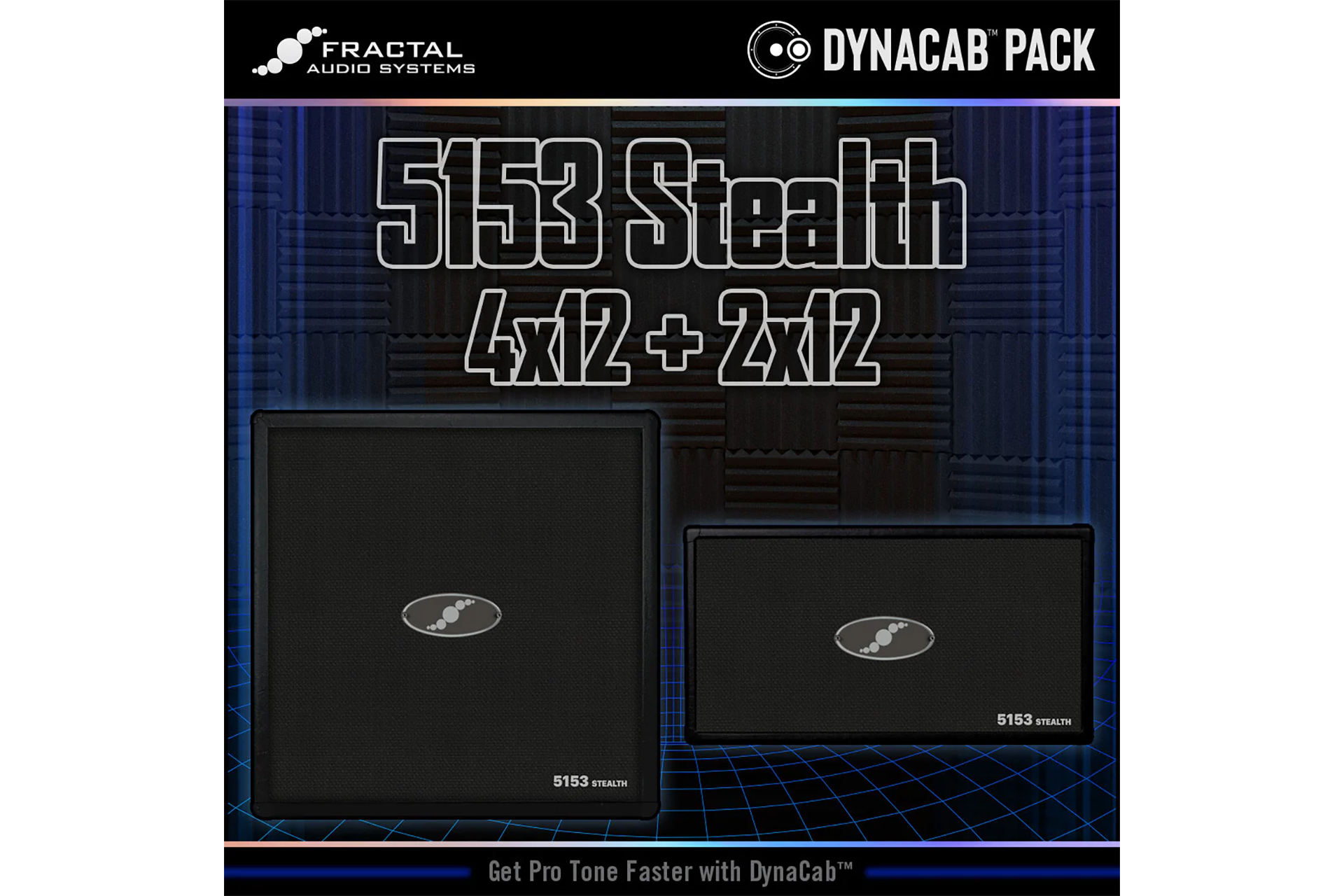 DynaCab Pack - 5153 Stealth 4x12 + 2x12