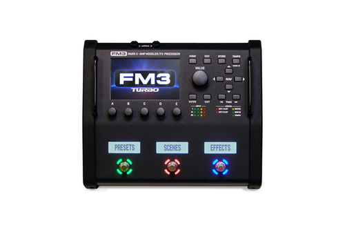ギター Fractal Audio Systems FM3 FM3 Mark II Turbo – Compact Amp Modeler & Multi-FX Floor Unit
