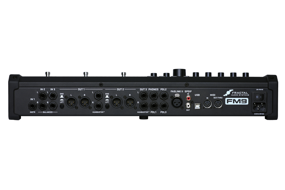 FM9 Mark II Turbo – Compact Amp Modeler & Multi-FX Floor Unit – Fractal ...